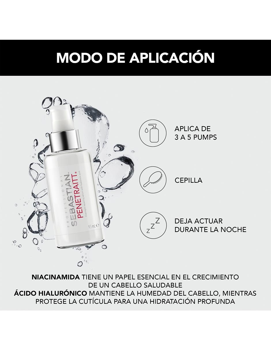 Sérum capilar para cabello Penetraitt 3