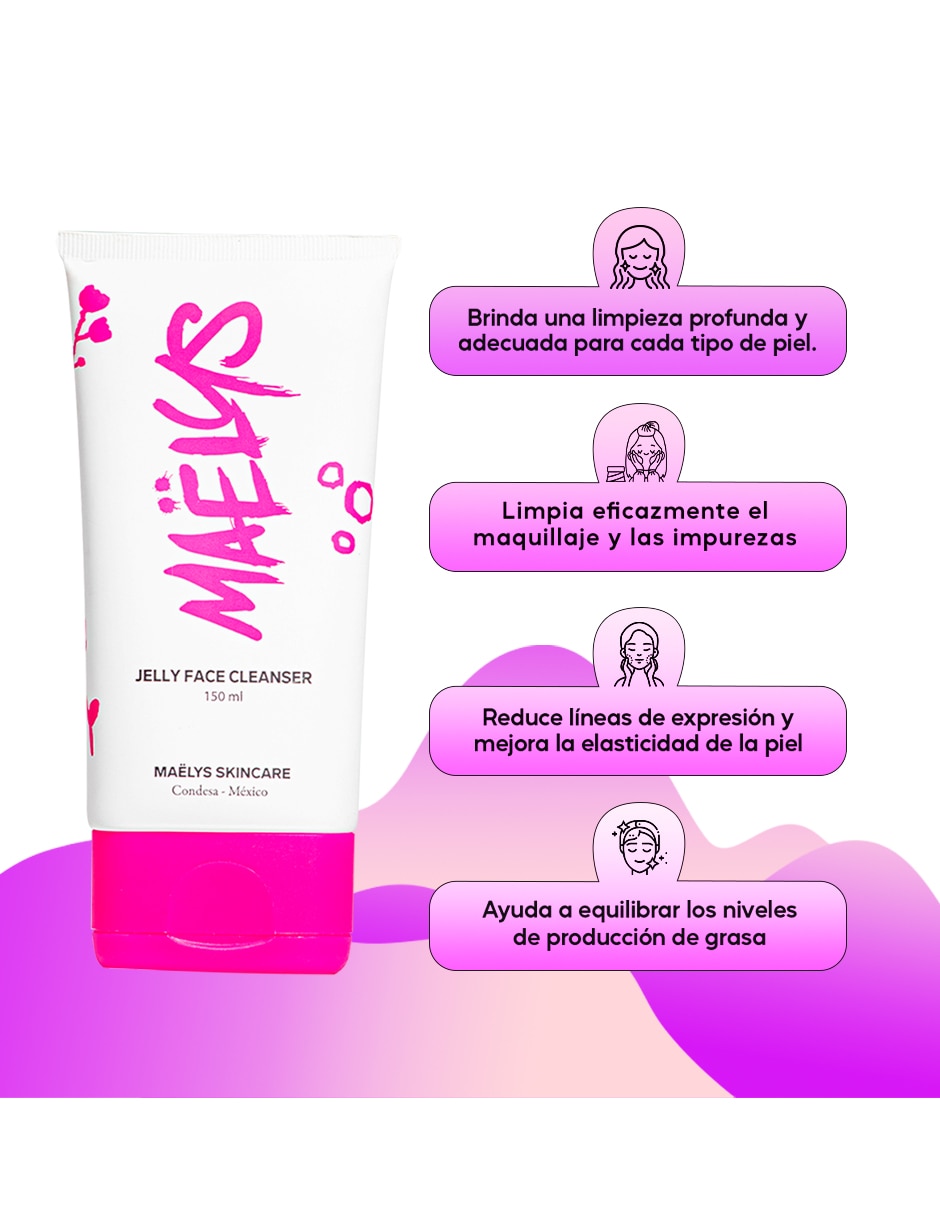 Gel para rostro Limpiador Jelly Face Cleanser