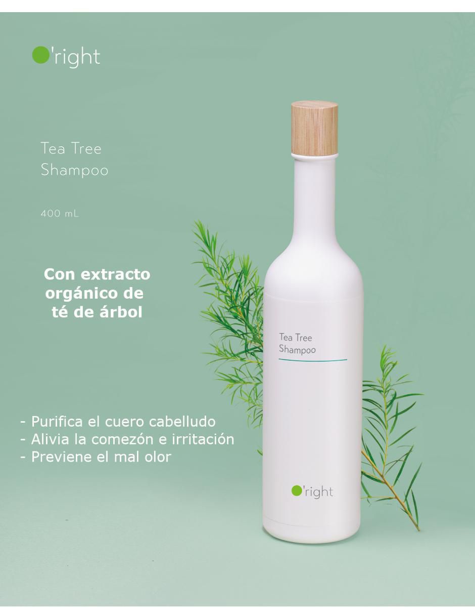 Shampoo anticaspa tea tree