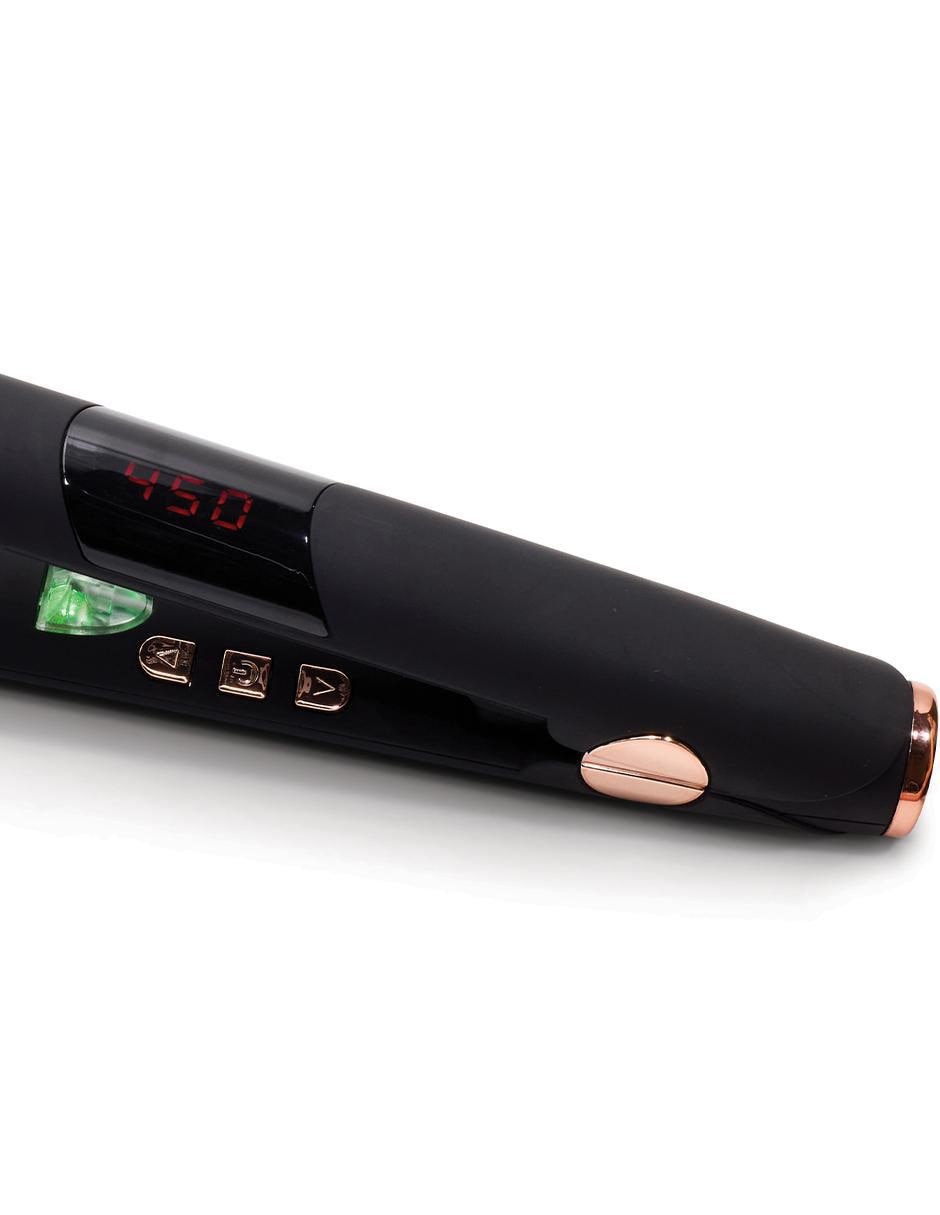 Alaciadora Sutra Wide Flat Iron SU63 placas de titanio gold rose