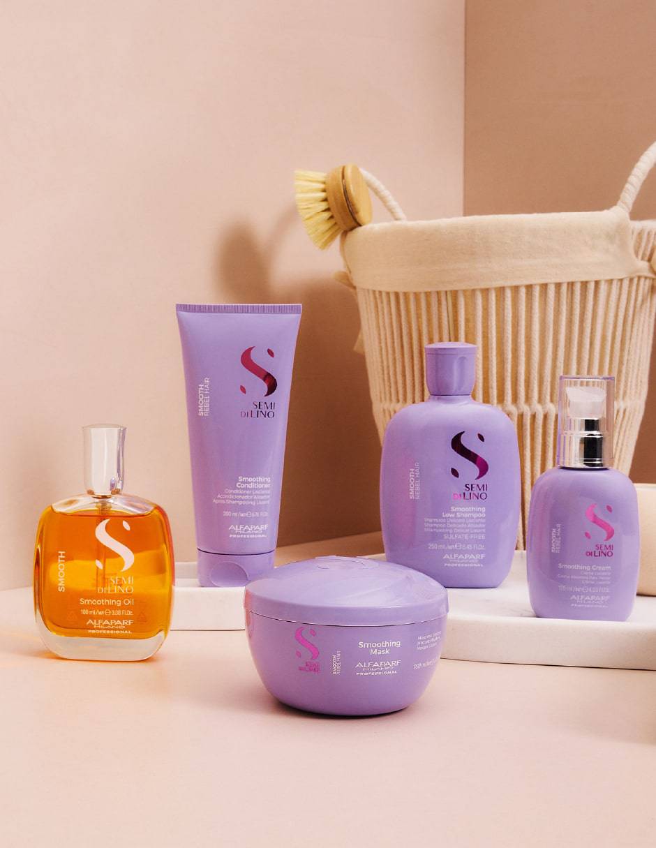 Shampoo anti frizz para cabello crespo Delicado Smoothing Low Smooth 250 ml 6