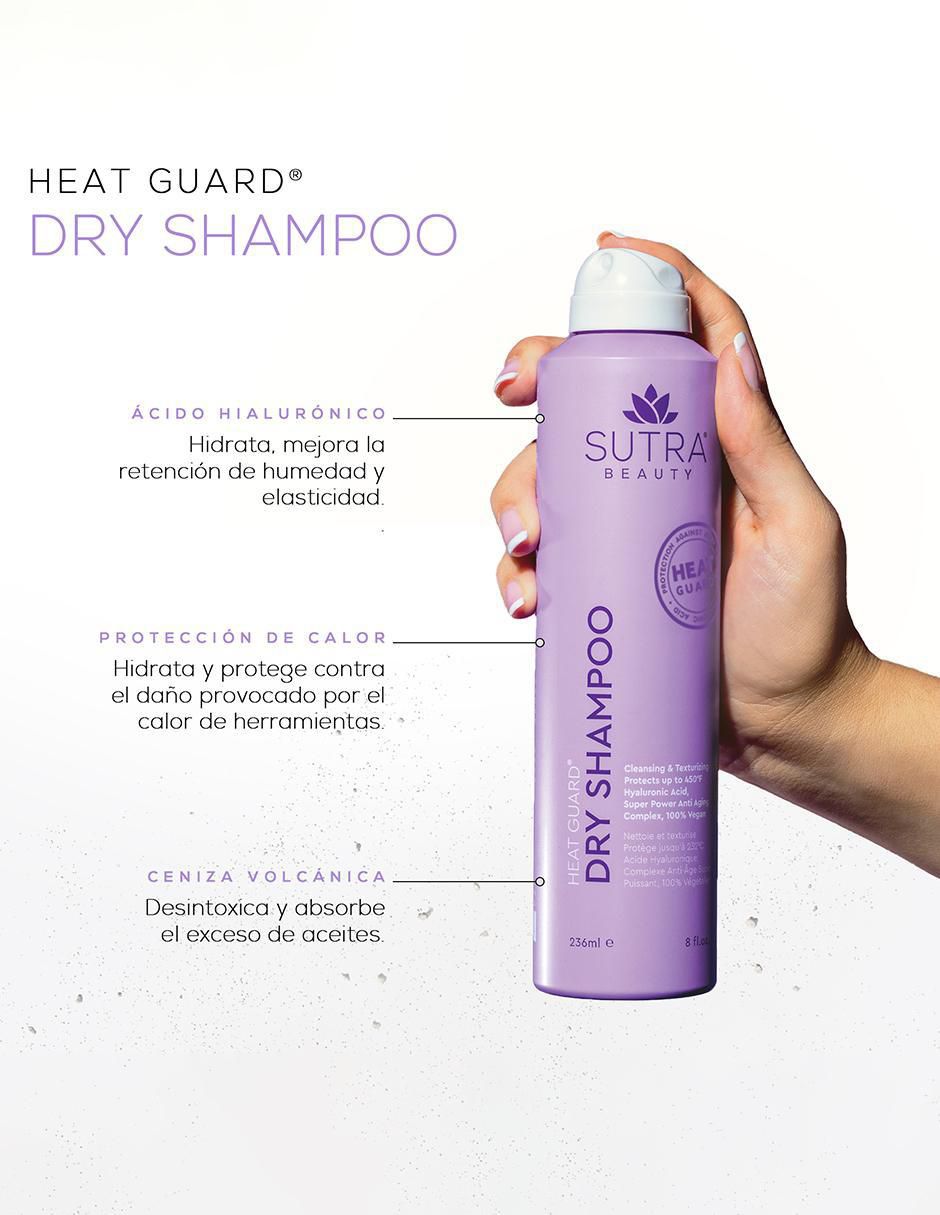 Shampoo en seco para cabello Heat Guard 236 ml 2