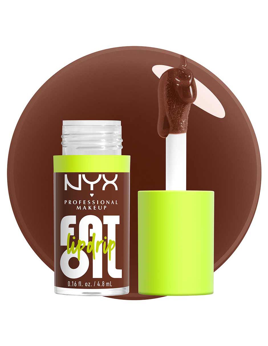 Brillo labial Professional Makeup Fat Oil Lip Drop brillante 4