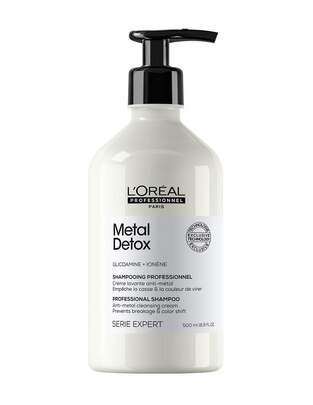 Shampoo reparador para cabello Anti- Depósito de Metales 500 ml