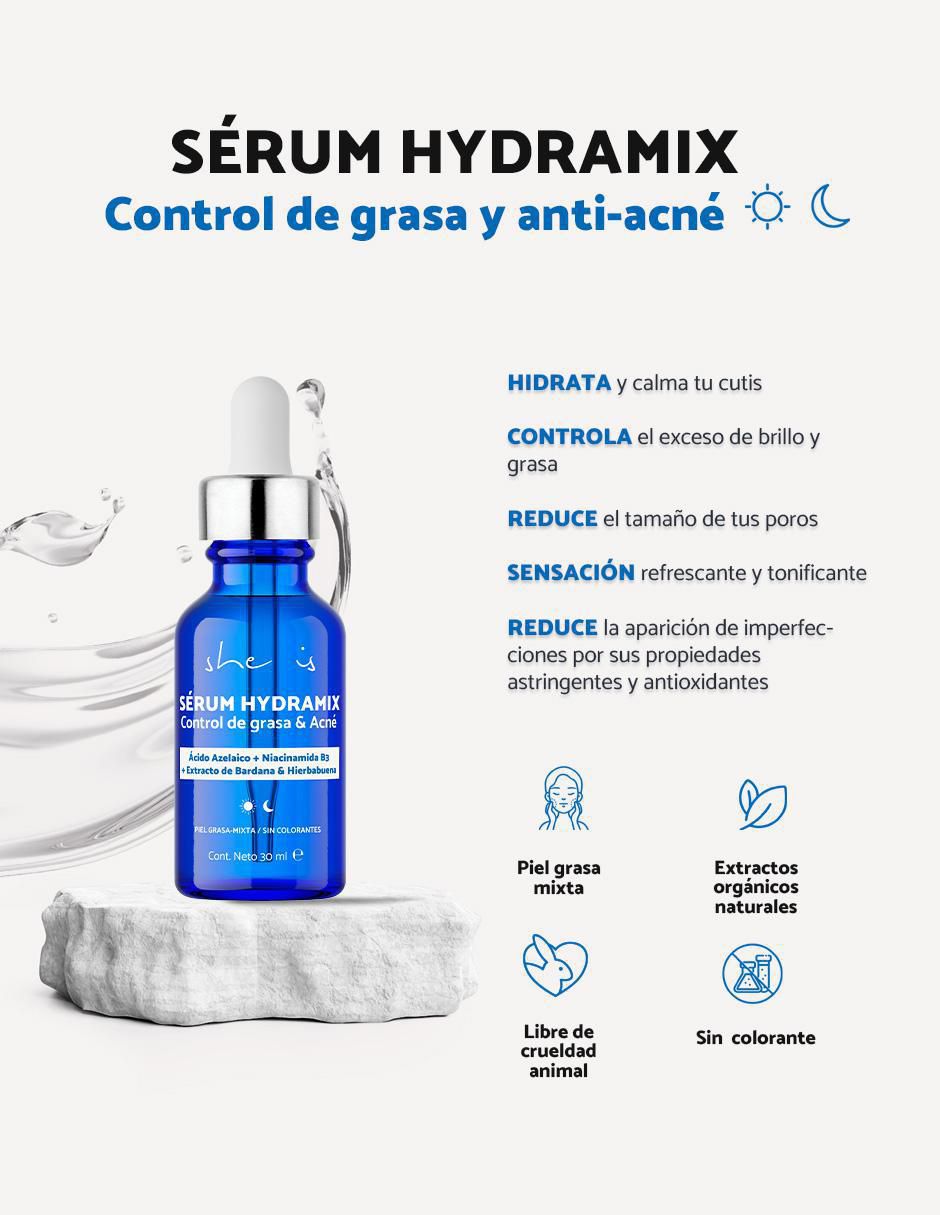 Sérum antiacné Hydramix de piel mixta y grasa 2