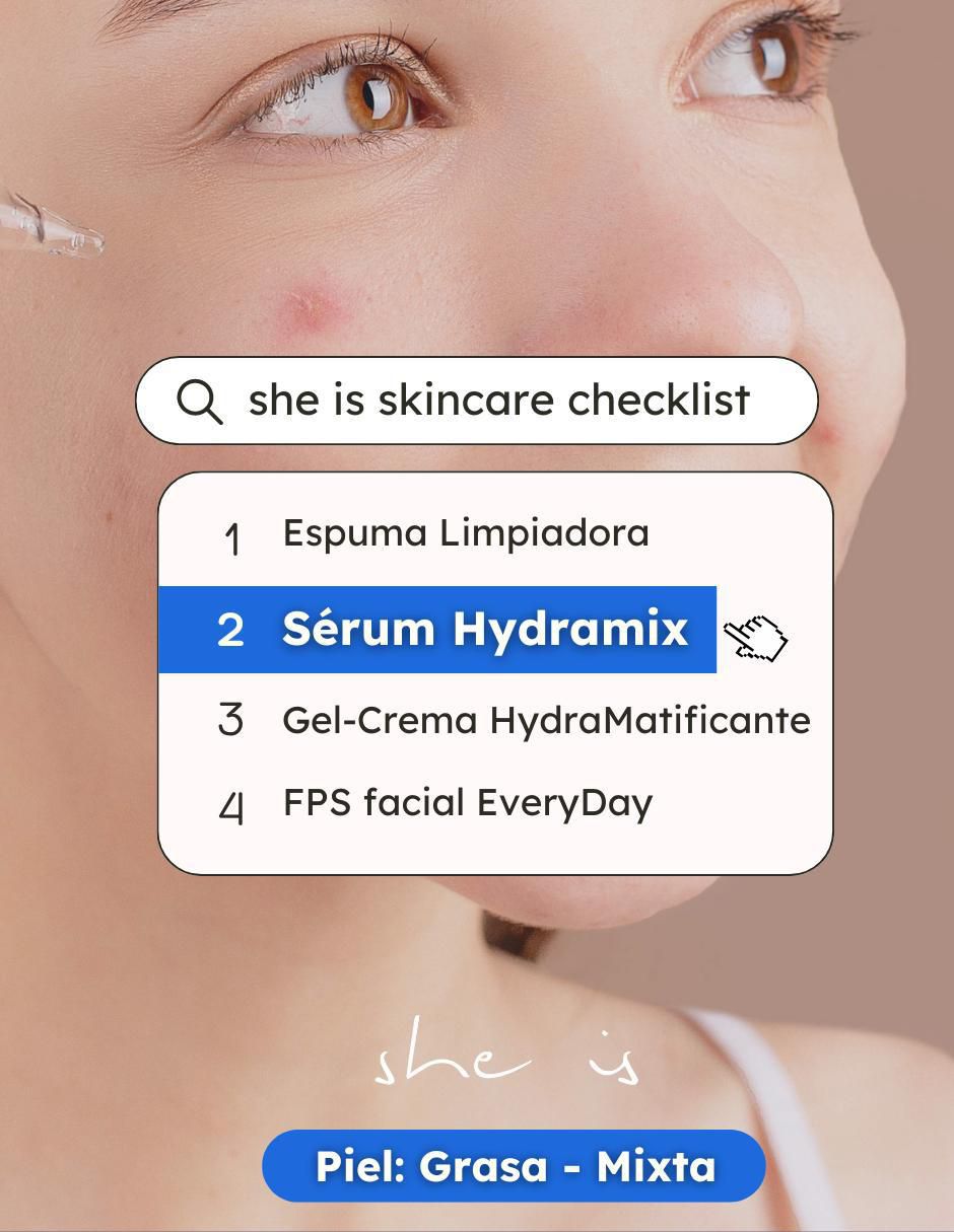Sérum antiacné Hydramix de piel mixta y grasa Sérum antiacné Hydramix de piel mixta y grasa
