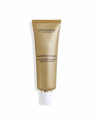 Crema para cuello y escote recomendada para reafirmar de día y noche Immortelle para todo tipo piel Crema para cuello y escote recomendada para reafirmar de día y noche Immortelle para todo tipo piel