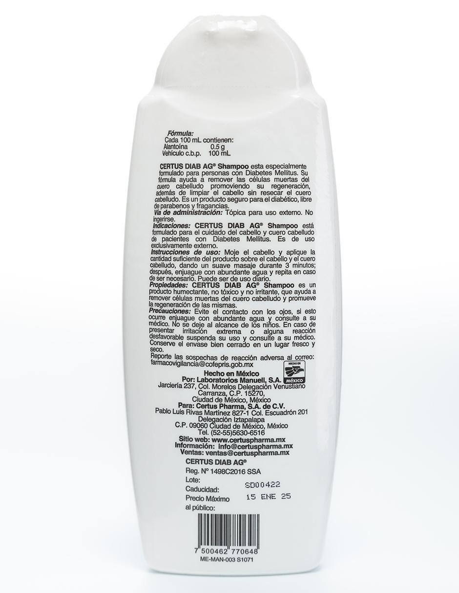 Shampoo hidratante para cabello 2