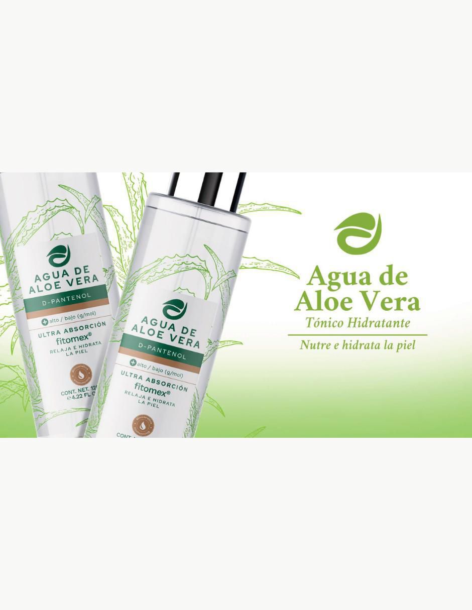 Tónico hidratante Agua de Aloe Vera