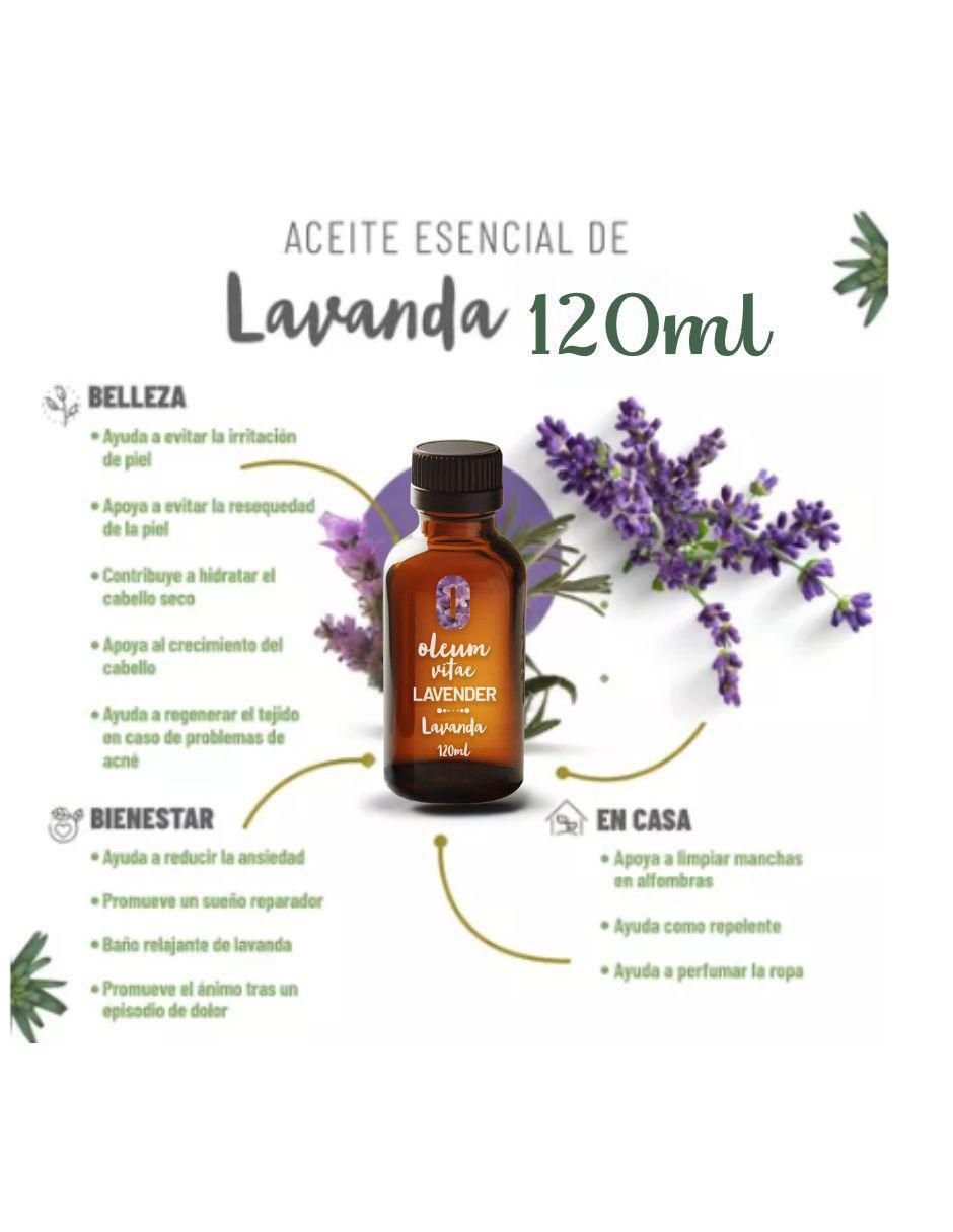 Aceite esencial Oleum Vitae de lavanda 120 ml
