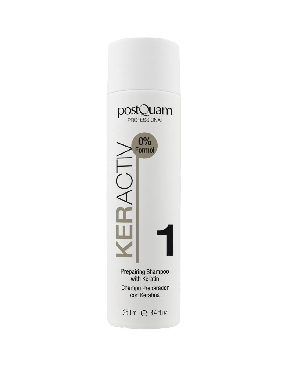 Shampoo reparador para cabello Keractiv 250 ml