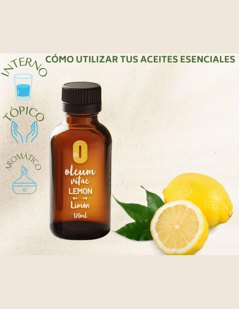 Aceite esencial Oleum Vitae de limón 120 ml