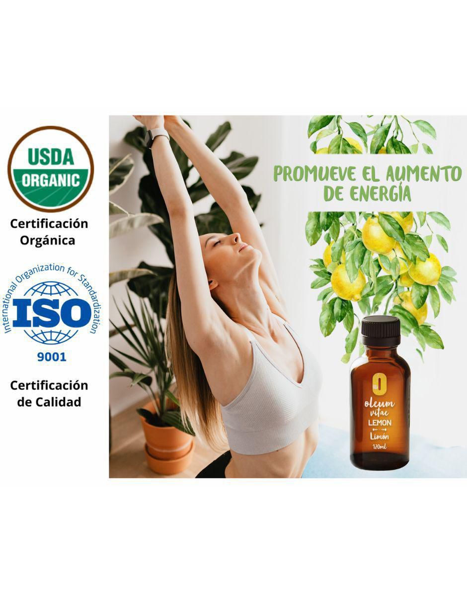 Aceite esencial de limón 120 ml Aceite esencial de limón 120 ml