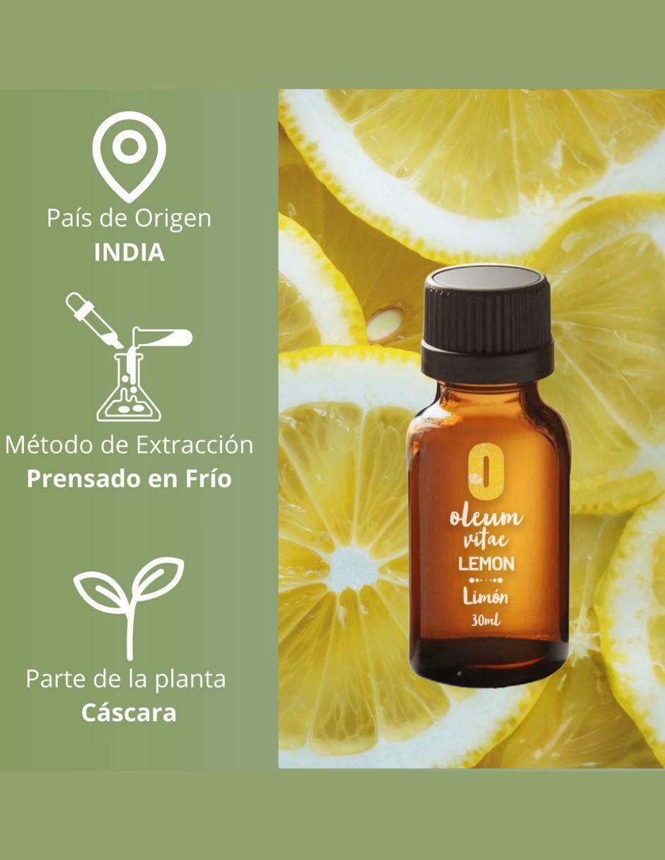 Aceite esencial Oleum Vitae de limón 30 ml