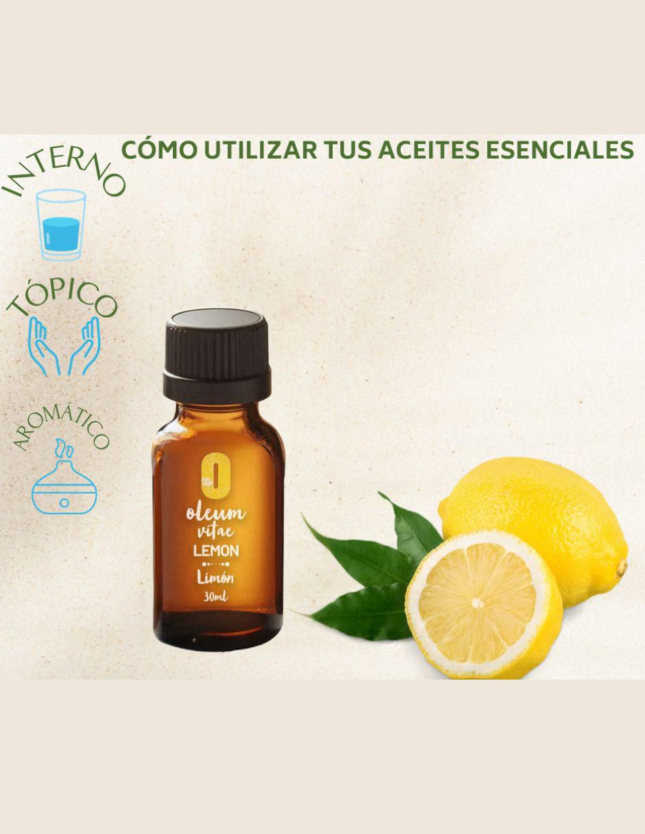 Aceite esencial Oleum Vitae de limón 30 ml