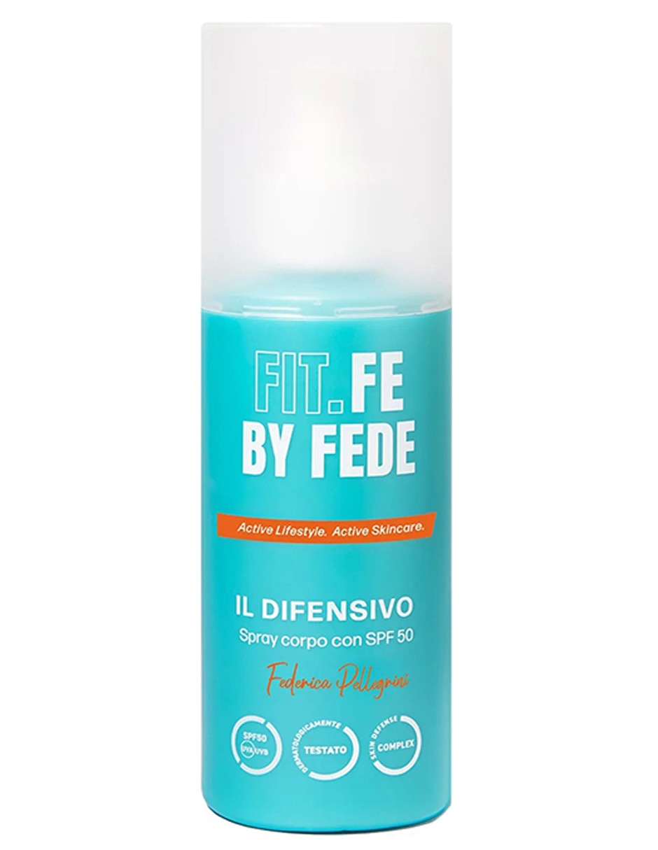 Protector solar FPS 50 spray corporal con spf50 fit.fe by fede 90010 150 ml