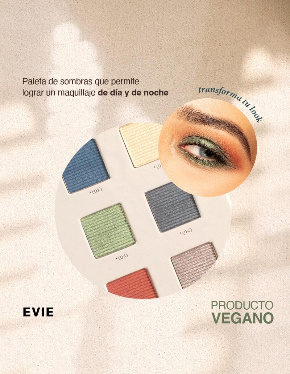 Sombra para ojos 6 tonos 8