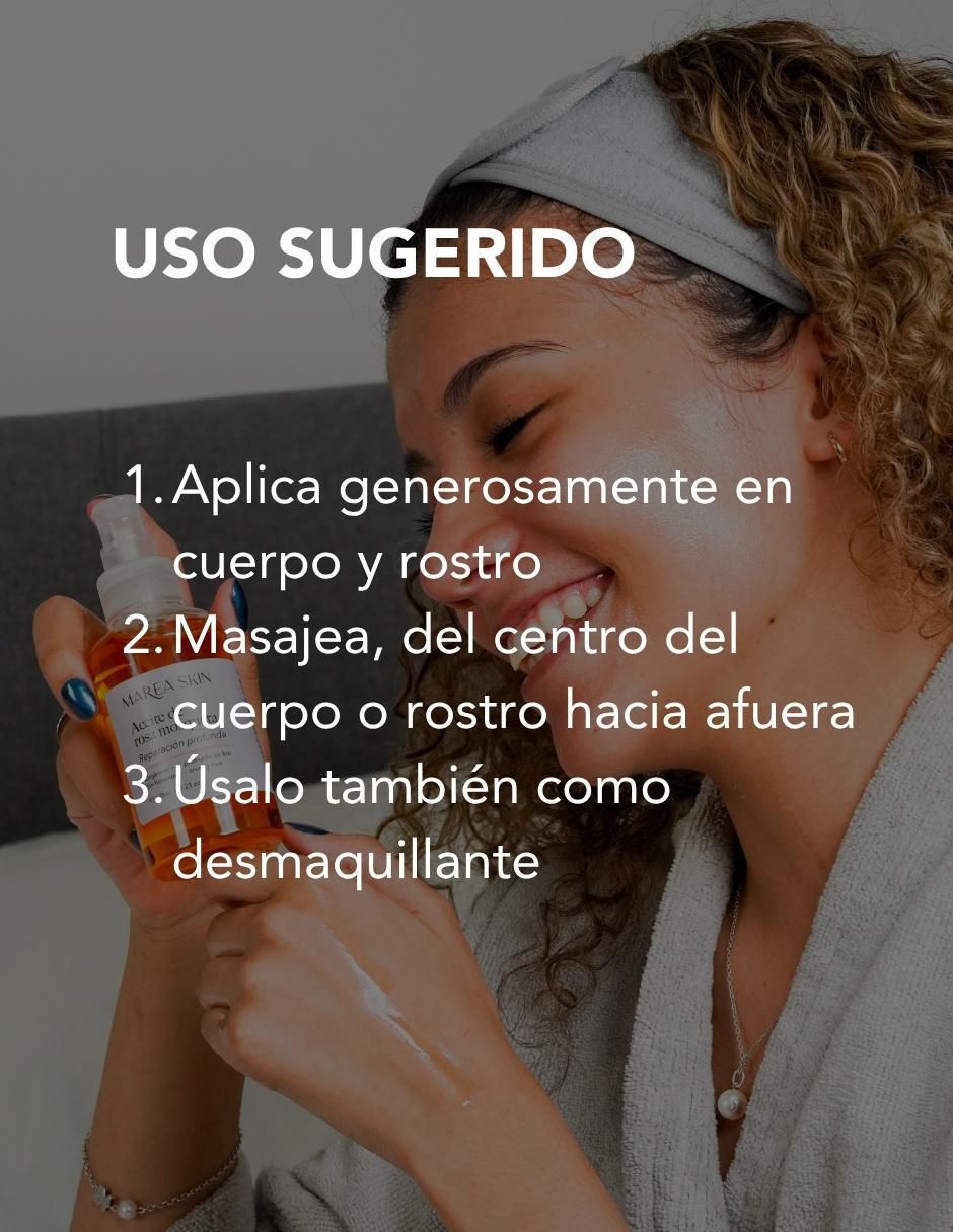 Aceite Marea Skin de rosa 250 ml