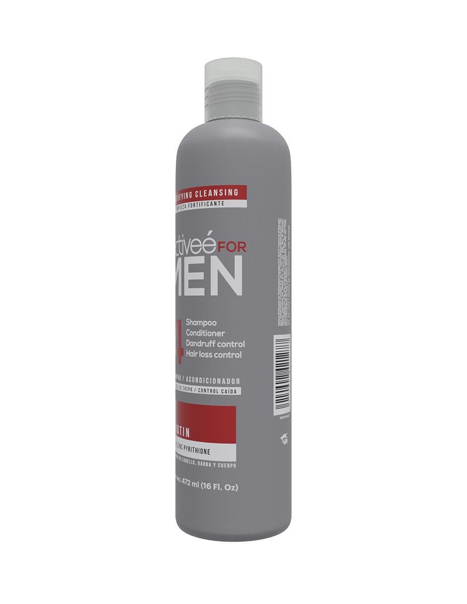 Shampoo hidratante para cabello Men 4 en 1 472 ml 2