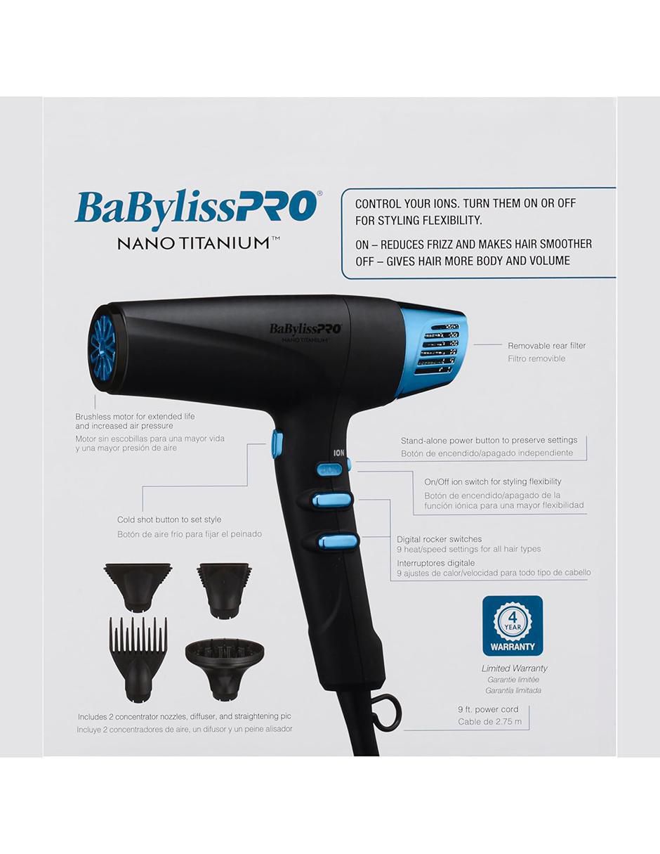 Secadora de cabello Babyliss Pro BNTMB9100ES
