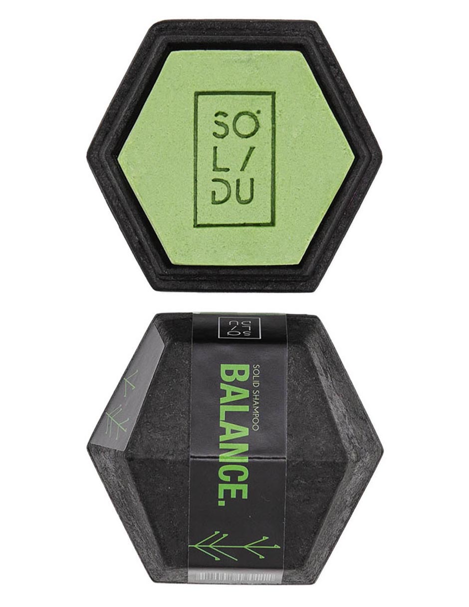 Shampoo para cabello para cabello graso solido Solidu Balance
