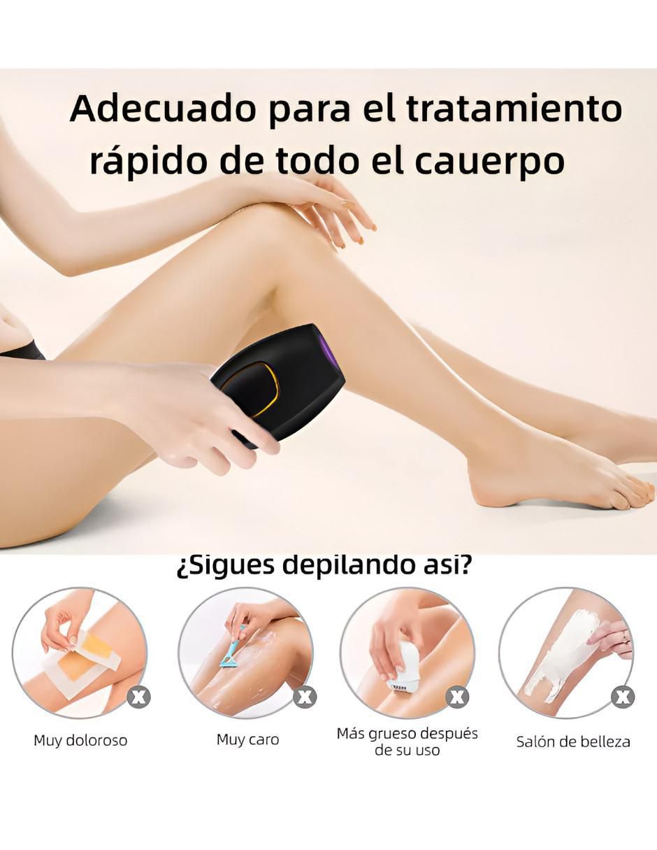 Depiladora IPL para cuerpo Wünd