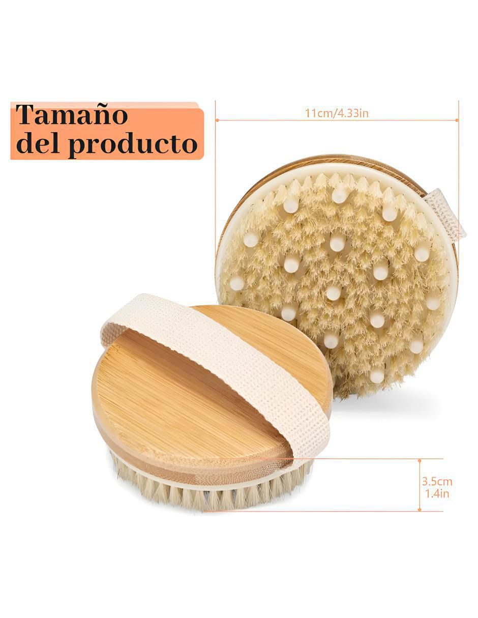 Cepillo para cuerpo Wünd de madera