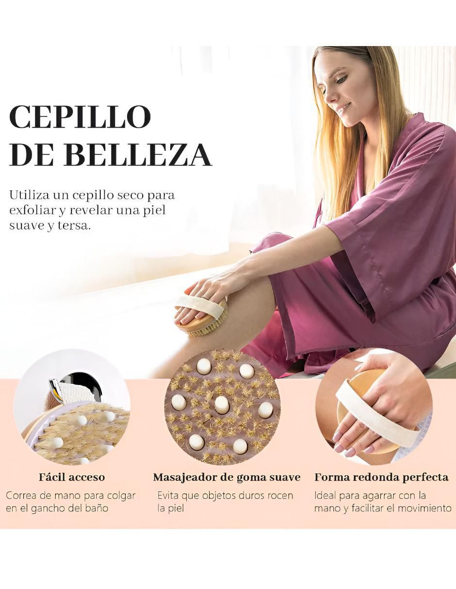 Cepillo para cuerpo de madera Cepillo para cuerpo de madera
