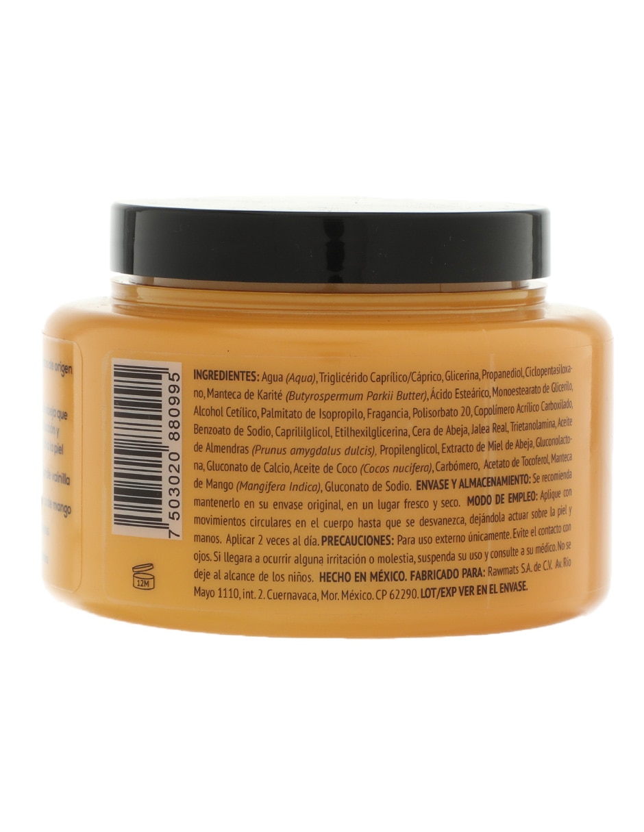 Crema para cuerpo recomendada para hidratar de día y noche Honey para todo tipo piel 3
