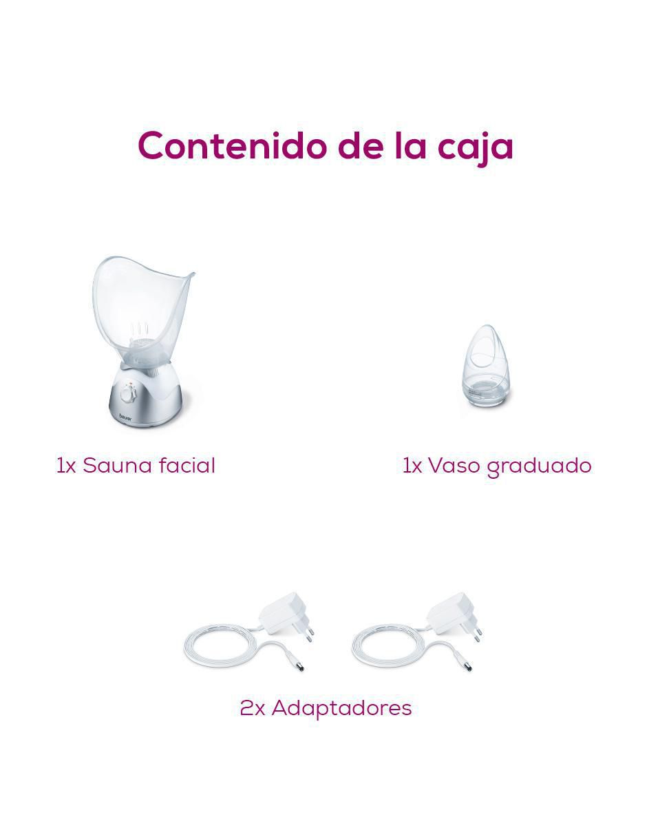 Vaporizador facial beauty para prevenir signos de la edad
