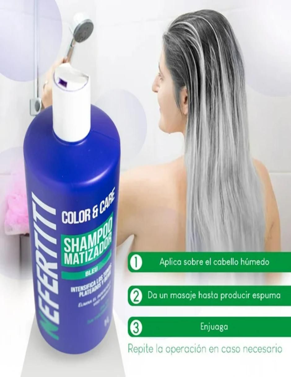 Shampoo para cabello Color and Care Bleu