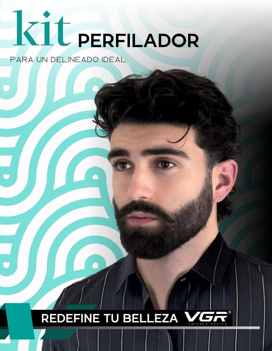 Recortadora para cabello, barba y cuerpo v-009 2