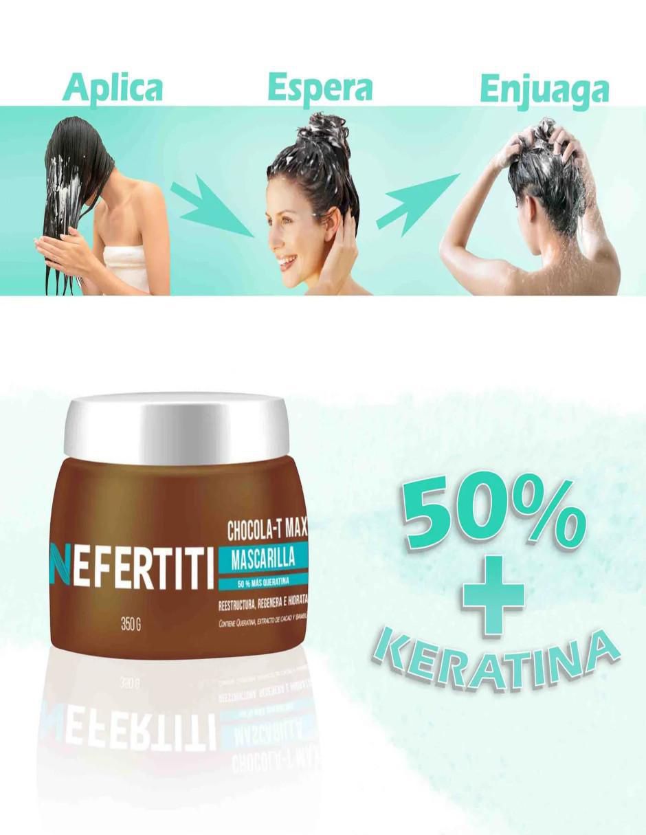 Mascarilla Chocola-T Max para hidratar Nefertiti
