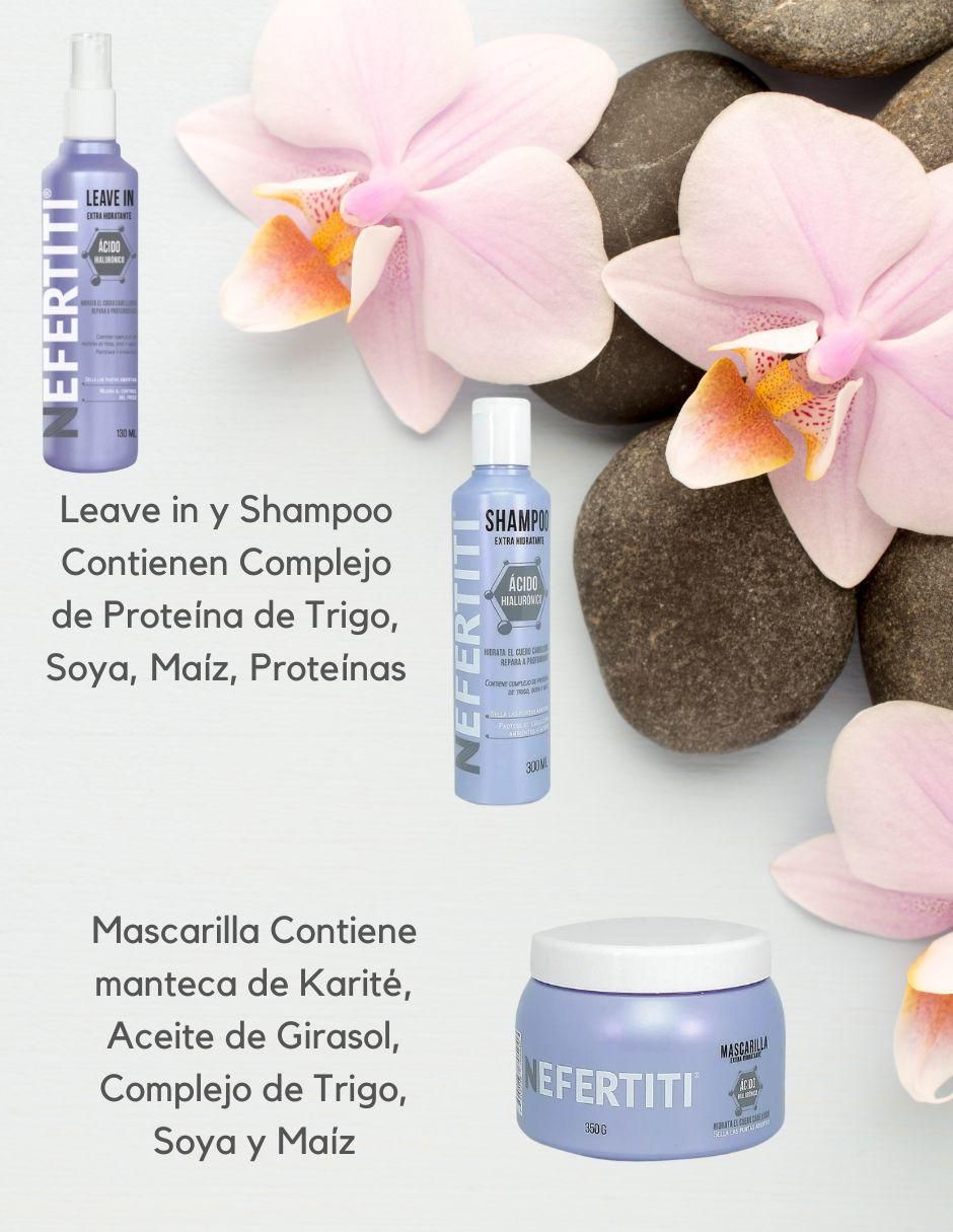 Kit tratamiento para cuero cabelludo hidratante Nefertiti