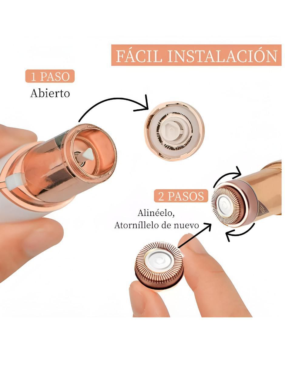 Depiladora facial