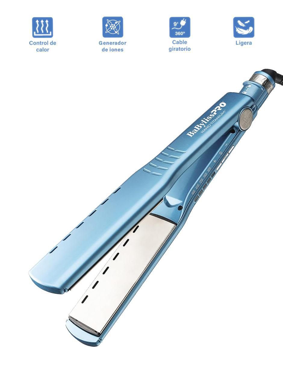 Alaciadora Babyliss Pro BNT4093 TRS placas de nano titanium