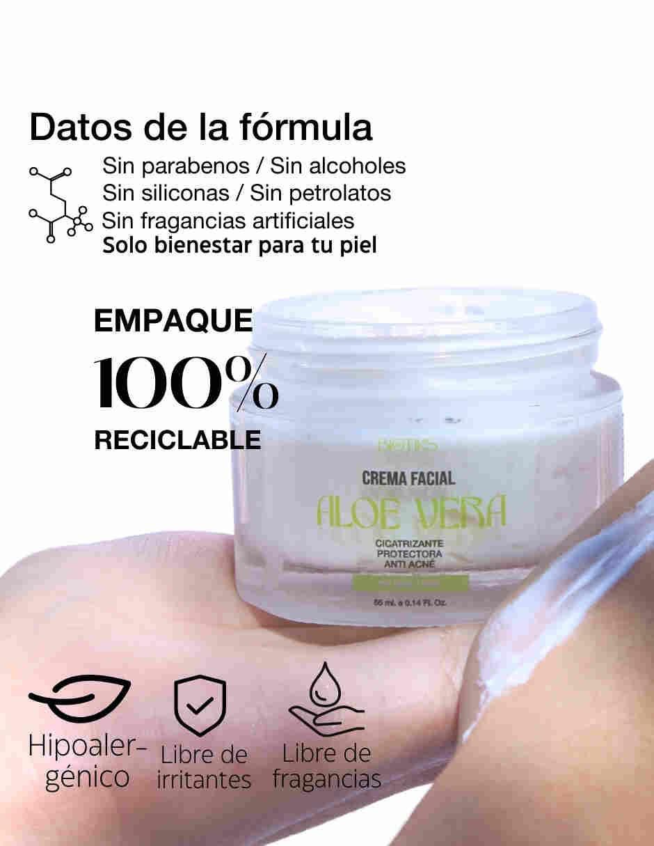 Crema facial recomendada para hidratar día y noche para piel mixta y grasa 3