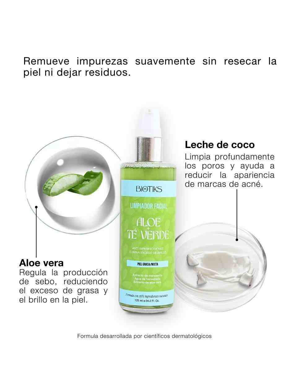 Limpiador facial para acné