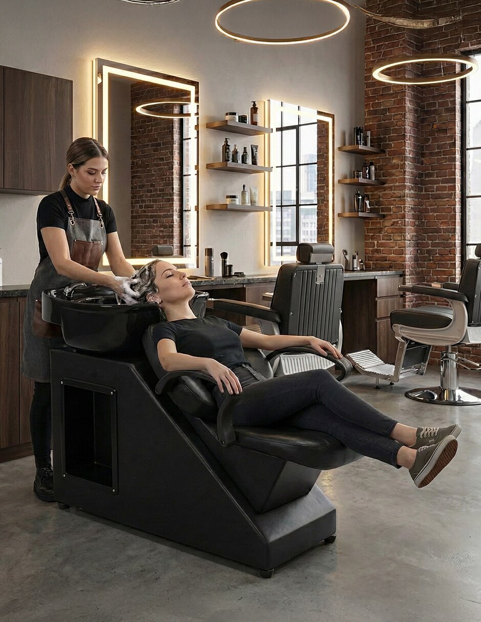 Silla para lavar cabello 6
