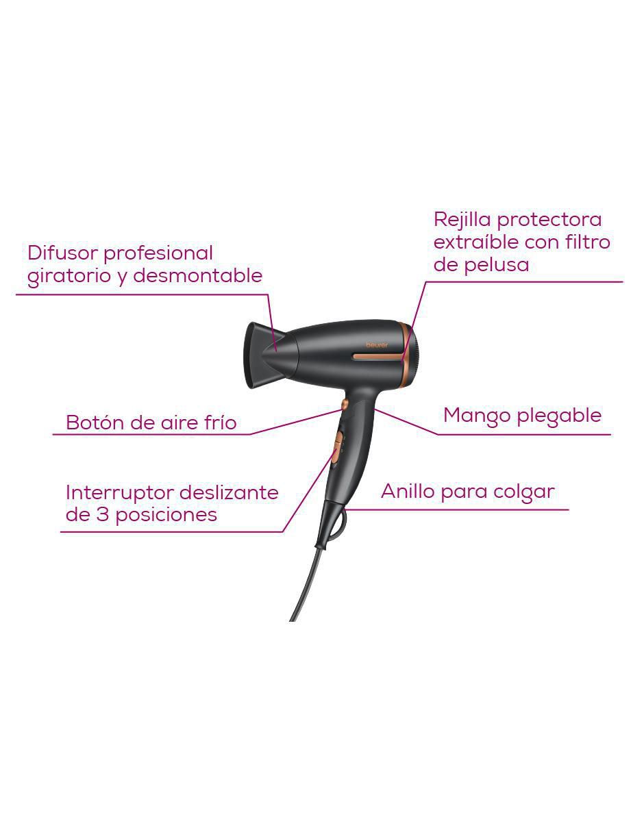 Secadora de cabello HC25BF24 4