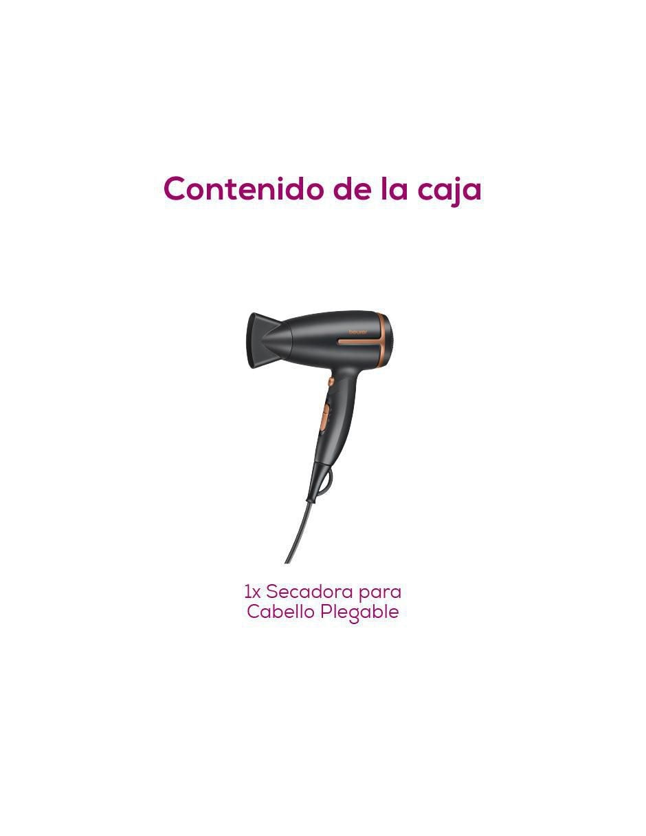 Secadora de cabello HC25BF24 Secadora de cabello HC25BF24
