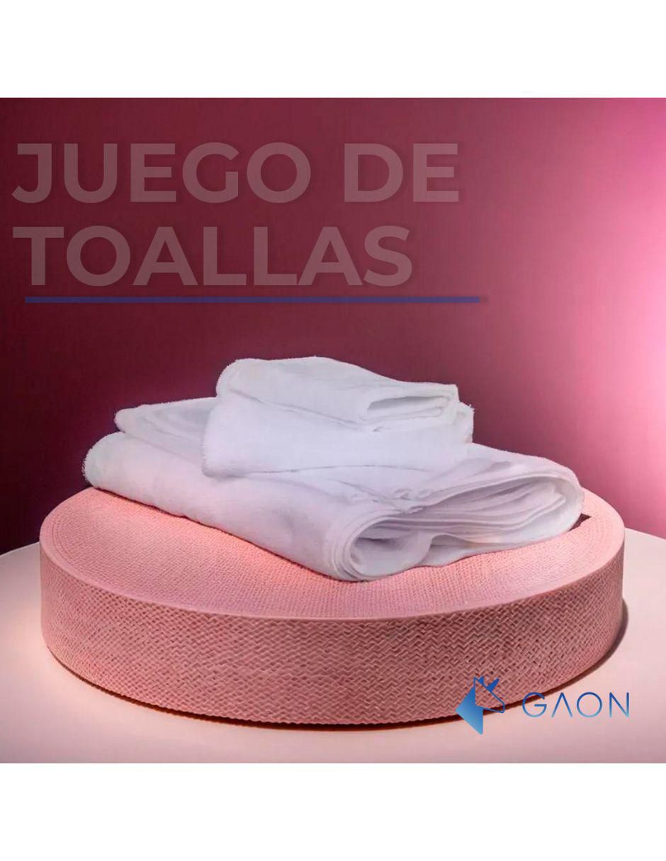 Set de toallas de algodón 12