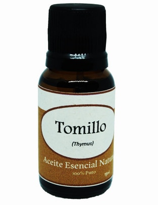 Aceite esencial Krisamex Lamiaceae de tomillo 15 ml