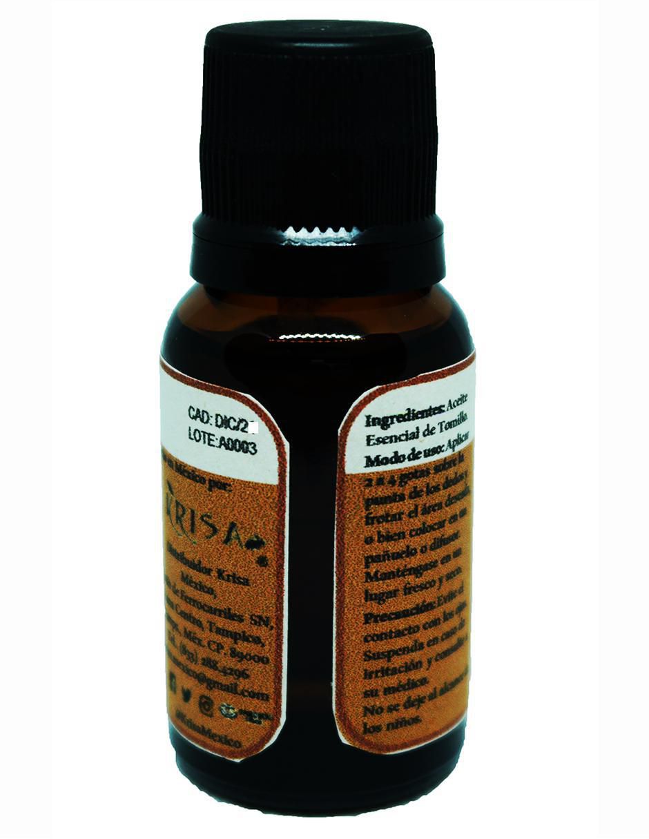Aceite esencial Lamiaceae de tomillo 15 ml