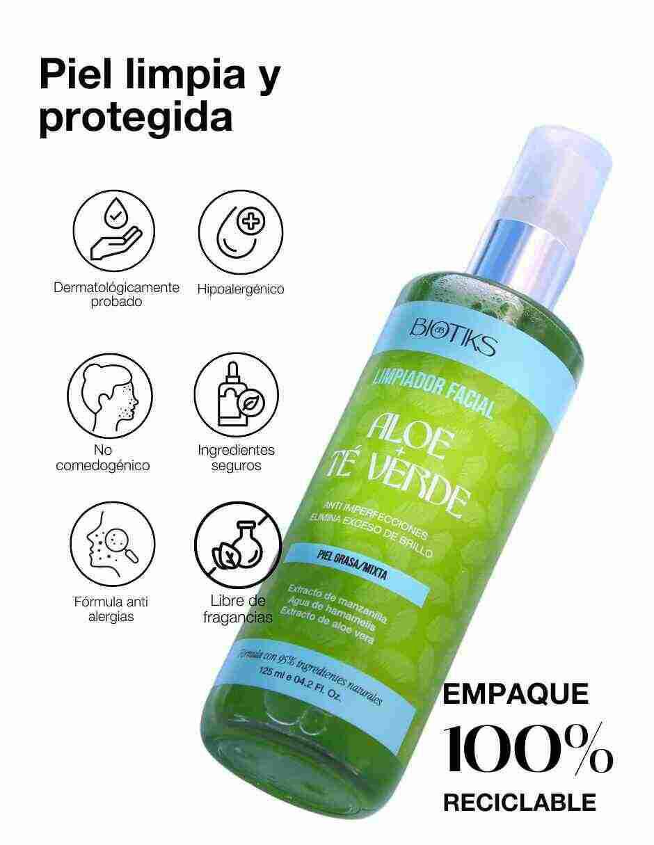 Kit tratamiento facial Anti Acné Para Piel Gras antiacné 2