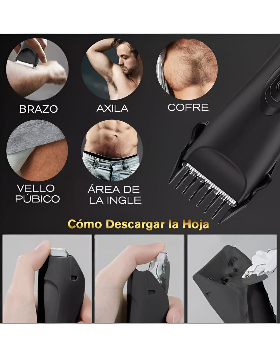 Recortadora de vello facial y corporal Wünd