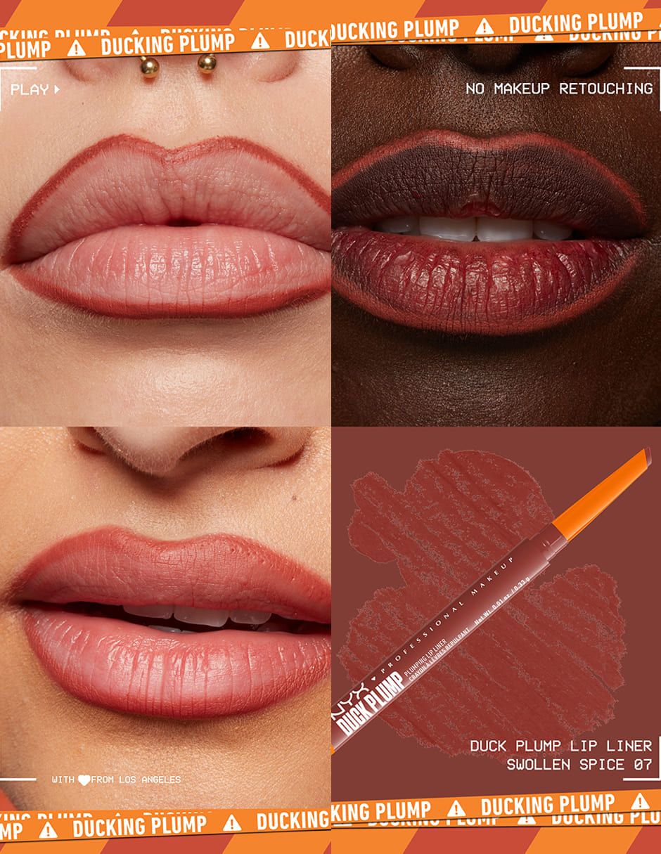 Delineador para labios mate Professional Makeup Duck plump liner 9