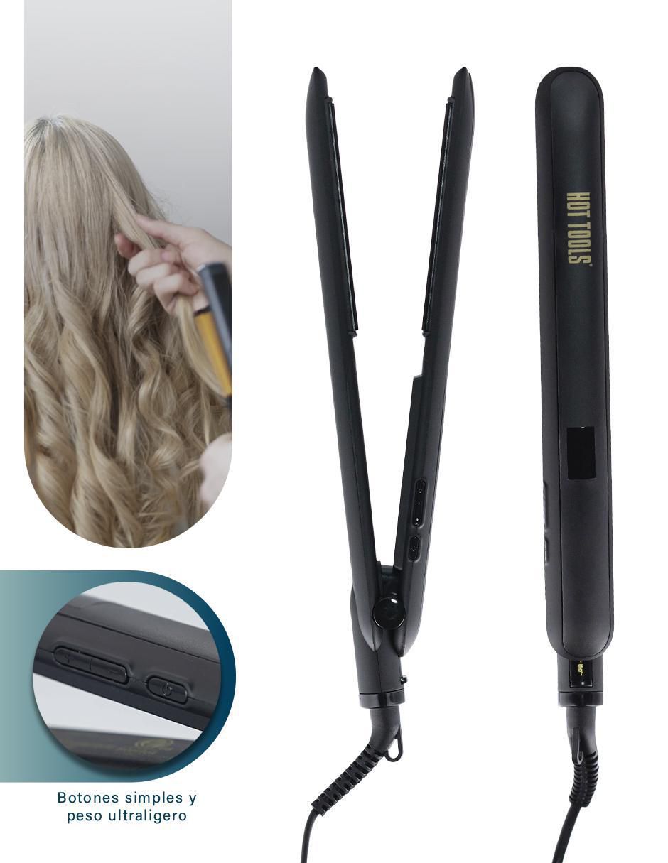 Alaciadora Hot Tools Belleza HTST2588N1 placas de turmalina
