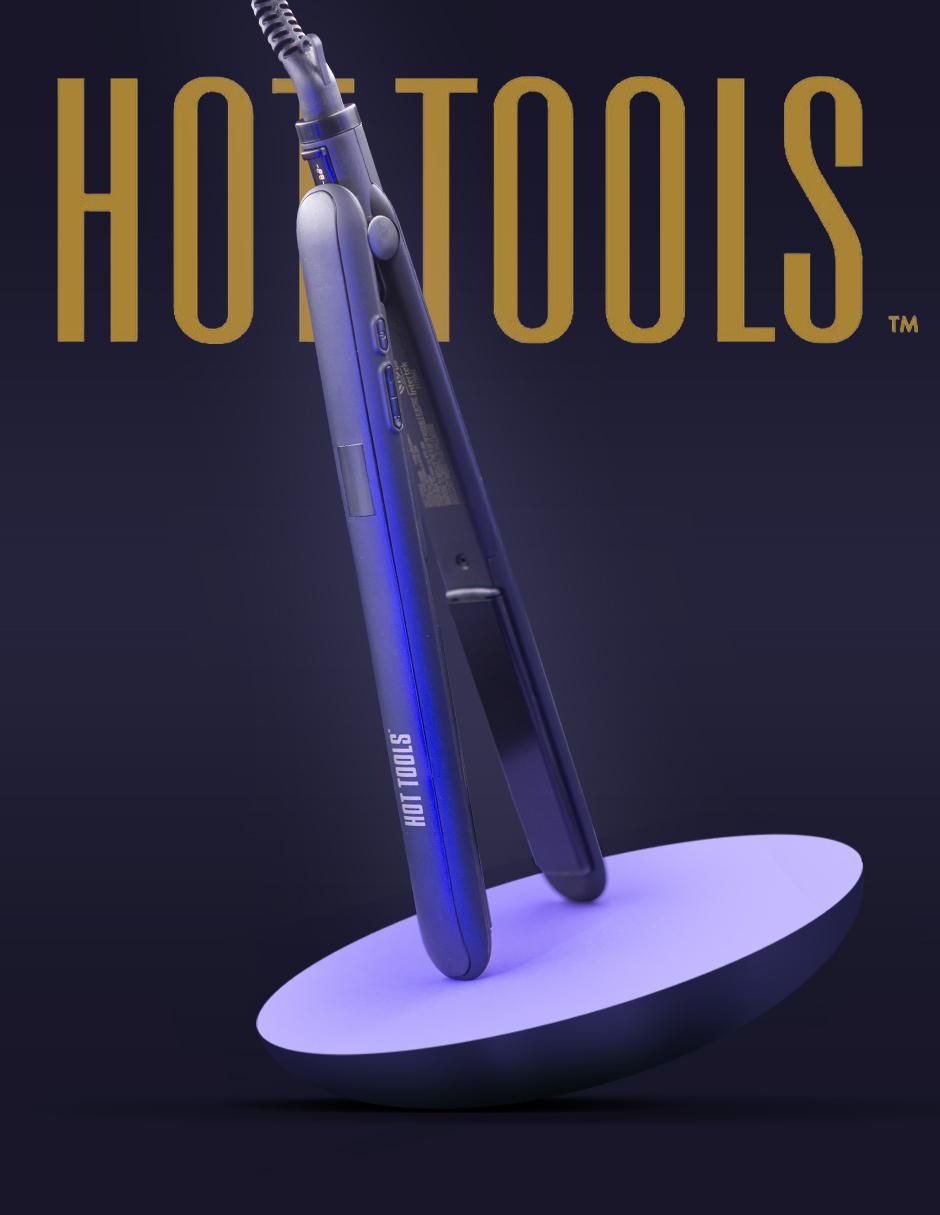 Alaciadora Hot Tools Belleza HTST2588N1 placas de turmalina