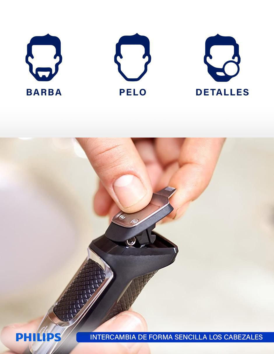 Rasuradora de vello facial y nasal Philips MG3740/40